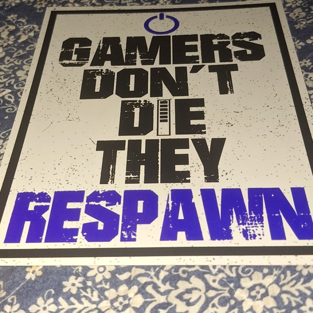 Gamers signage